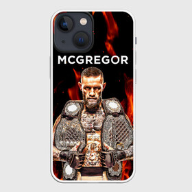 Чехол для iPhone 13 mini с принтом CONOR McGREGOR. в городе Новоалтайск,  |  | conor | conor mcgregor | ufs | бокс | дональд серроне | ирландский боец | конор | конор макгрегор | конор макгрегор vs дональд серроне | макгрегор | профессиональный бокс | смешанные бои