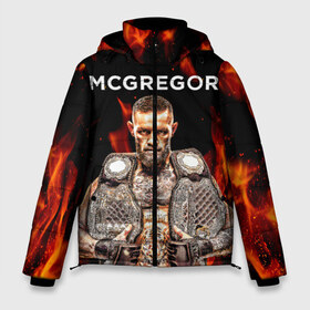 Мужская зимняя куртка 3D с принтом CONOR McGREGOR в городе Новоалтайск, верх — 100% полиэстер; подкладка — 100% полиэстер; утеплитель — 100% полиэстер | длина ниже бедра, свободный силуэт Оверсайз. Есть воротник-стойка, отстегивающийся капюшон и ветрозащитная планка. 

Боковые карманы с листочкой на кнопках и внутренний карман на молнии. | conor | conor mcgregor | ufs | бокс | дональд серроне | ирландский боец | конор | конор макгрегор | конор макгрегор vs дональд серроне | макгрегор | профессиональный бокс | смешанные бои