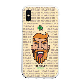 Чехол для iPhone XS Max матовый с принтом MCGREGOR в городе Новоалтайск, Силикон | Область печати: задняя сторона чехла, без боковых панелей | conor | macgregor | mcgregor | ufc | конор | макгрегор | серроне макгрегор