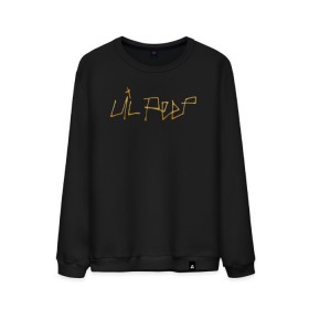 Мужской свитшот хлопок с принтом LIL PEEP GOLDEN LOGO в городе Новоалтайск, 100% хлопок |  | lil peep | lil prince | pink | зарубежная музыка | лил пип | маленький принц