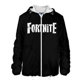 Мужская куртка 3D с принтом Fortnite в городе Новоалтайск, ткань верха — 100% полиэстер, подклад — флис | прямой крой, подол и капюшон оформлены резинкой с фиксаторами, два кармана без застежек по бокам, один большой потайной карман на груди. Карман на груди застегивается на липучку | fortnite | фортнайт | черная футболка
