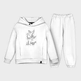 Детский костюм хлопок Oversize с принтом LIL PEEP в городе Новоалтайск,  |  | lil peep | lil prince | pink | зарубежная музыка | лил пип | маленький принц