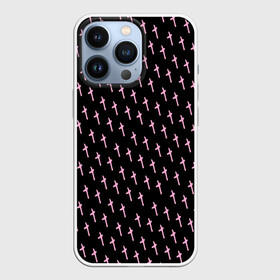 Чехол для iPhone 13 Pro с принтом LiL PEEP Pattern в городе Новоалтайск,  |  | Тематика изображения на принте: lil peep | lil prince | pink | зарубежная музыка | лил пип | маленький принц