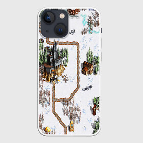 Чехол для iPhone 13 mini с принтом Heroes of Might and Magic в городе Новоалтайск,  |  | angel | armor | artwork | creature | dragon | fantasy | fantasy art | game | griffin | heroes | heroes maps | heroes of might and magic | knight | might and magic | sword | warriors | weapon | wings | герои