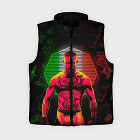 Женский жилет утепленный 3D с принтом CONOR McGREGOR. в городе Новоалтайск,  |  | conor | conor mcgregor | ssru | ufs | бокс | дональд серроне | ирландский боец | конор | конор макгрегор | конор макгрегор vs дональд серроне | макгрегор | профессиональный бокс | смешанные бои