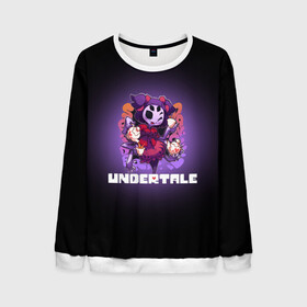 Мужской свитшот 3D с принтом UNDERTALE в городе Новоалтайск, 100% полиэстер с мягким внутренним слоем | круглый вырез горловины, мягкая резинка на манжетах и поясе, свободная посадка по фигуре | asriel dreemurr | chara | frisk | gaster blaster | sans | undertale | азриэль дримурр | андертейл | андрайн | гастер | меттатон | санс | фриск | чара