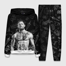Женский костюм 3D (с толстовкой) с принтом CONOR McGREGOR. в городе Новоалтайск,  |  | conor | conor mcgregor | ssru | ufs | бокс | дональд серроне | ирландский боец | конор | конор макгрегор | конор макгрегор vs дональд серроне | макгрегор | профессиональный бокс | смешанные бои