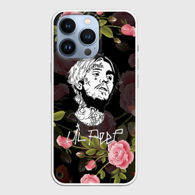 Чехол для iPhone 13 Pro с принтом LIL PEEP ROSES | ЛИЛ ПИП в городе Новоалтайск,  |  | Тематика изображения на принте: lil peep | lil prince | pink | зарубежная музыка | лил пип | маленький принц