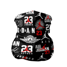 Бандана-труба 3D с принтом MICHAEL JORDAN LOGOBOMBING в городе Новоалтайск, 100% полиэстер, ткань с особыми свойствами — Activecool | плотность 150‒180 г/м2; хорошо тянется, но сохраняет форму | 23 | bulls | chicago bulls | jordan | logo | michael jordan | nba | paris saint germain | psg | red | sport | быки | джордан | лого | майкл джордан | псж | спорт | чикаго буллс