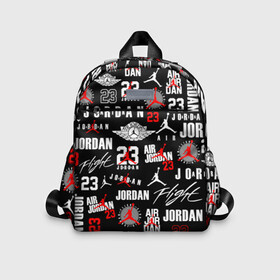 Детский рюкзак 3D с принтом MICHAEL JORDAN LOGOBOMBING в городе Новоалтайск, 100% полиэстер | лямки с регулируемой длиной, сверху петелька, чтобы рюкзак можно было повесить на вешалку. Основное отделение закрывается на молнию, как и внешний карман. Внутри дополнительный карман. По бокам два дополнительных кармашка | Тематика изображения на принте: 23 | bulls | chicago bulls | jordan | logo | michael jordan | nba | paris saint germain | psg | red | sport | быки | джордан | лого | майкл джордан | псж | спорт | чикаго буллс