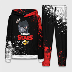 Женский костюм 3D (с толстовкой) с принтом бравл старс в городе Новоалтайск,  |  | brawl stars | bull | colt | crow | leon | leon shark | shark | stars | акула | берли | ворон | динамайк | кольт | леон | леон акула | нита | спайк | шелли | эль примо