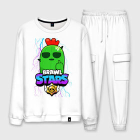 Мужской костюм хлопок с принтом Brawl Stars в городе Новоалтайск, 100% хлопок | на свитшоте круглая горловина, мягкая резинка по низу. Брюки заужены к низу, на них два вида карманов: два “обычных” по бокам и два объемных, с клапанами, расположенные ниже линии бедра. Брюки с мягкой трикотажной резинкой на поясе и по низу штанин. В поясе для дополнительного комфорта — широкие завязки | brawl | brawl stars | crow | leon | sally | shark | stars | акула | бравл | бравл старс | браво старс | игра | компьютерная | кров | леон | леон акула | онлайн | старс | шарк