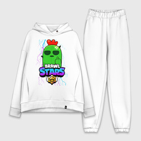 Женский костюм хлопок Oversize с принтом Brawl Stars в городе Новоалтайск,  |  | brawl | brawl stars | crow | leon | sally | shark | stars | акула | бравл | бравл старс | браво старс | игра | компьютерная | кров | леон | леон акула | онлайн | старс | шарк