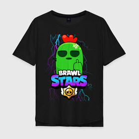 Мужская футболка хлопок Oversize с принтом Brawl Stars в городе Новоалтайск, 100% хлопок | свободный крой, круглый ворот, “спинка” длиннее передней части | brawl | brawl stars | crow | leon | sally | shark | stars | акула | бравл | бравл старс | браво старс | игра | компьютерная | кров | леон | леон акула | онлайн | старс | шарк