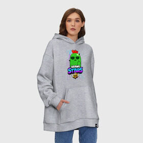 Худи SuperOversize хлопок с принтом Brawl Stars в городе Новоалтайск, 70% хлопок, 30% полиэстер, мягкий начес внутри | карман-кенгуру, эластичная резинка на манжетах и по нижней кромке, двухслойный капюшон
 | brawl | brawl stars | crow | leon | sally | shark | stars | акула | бравл | бравл старс | браво старс | игра | компьютерная | кров | леон | леон акула | онлайн | старс | шарк