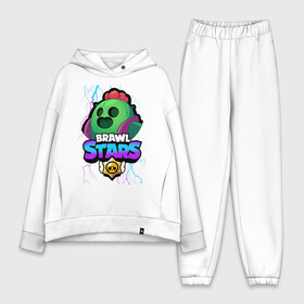 Женский костюм хлопок Oversize с принтом Brawl Stars в городе Новоалтайск,  |  | brawl | brawl stars | crow | leon | sally | shark | stars | акула | бравл | бравл старс | браво старс | игра | компьютерная | кров | леон | леон акула | онлайн | старс | шарк