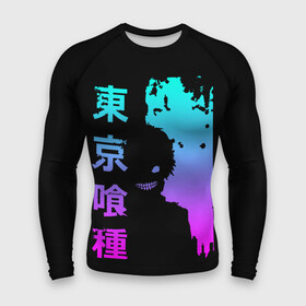 Мужской рашгард 3D с принтом Tokyo Ghoul в городе Новоалтайск,  |  | ccg | cover | ghoul | jack | kaneki | kureo | mado | tokyo | touka | unravel | гуль | канеки кен | куинкс | сёдзё | сова | токийский | ужасы | хайсе сасаки