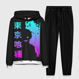 Мужской костюм 3D (с толстовкой) с принтом Tokyo Ghoul в городе Новоалтайск,  |  | Тематика изображения на принте: ccg | cover | ghoul | jack | kaneki | kureo | mado | tokyo | touka | unravel | гуль | канеки кен | куинкс | сёдзё | сова | токийский | ужасы | хайсе сасаки