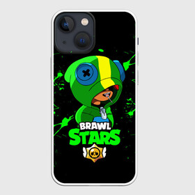 Чехол для iPhone 13 mini с принтом Brawl Stars LEON в городе Новоалтайск,  |  | brawl | brawl stars | crow | leon | sally | shark | stars | акула | бравл | бравл старс | браво старс | игра | компьютерная | кров | леон | леон акула | онлайн | старс | шарк