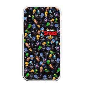 Чехол для iPhone XS Max матовый с принтом BRAWL STARS LEON | БРАВЛ СТАРС (Z) в городе Новоалтайск, Силикон | Область печати: задняя сторона чехла, без боковых панелей | brawl stars | brawler | bull | colt | crow | evil gene | gene | leon | leon shark | mortis | mr.p | nani | shark | spike | stars | surge | werewolf | акула | берли | бравл старз | бравлер | волна | ворон | джин | динамайк | кольт | леон | ле