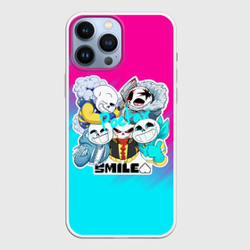 Чехол для iPhone 13 Pro Max с принтом UNDERTALE в городе Новоалтайск,  |  | Тематика изображения на принте: asriel dreemurr | chara | frisk | gaster blaster | sans | undertale | азриэль дримурр | андертейл | андрайн | гастер | меттатон | санс | фриск | чара