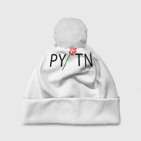Шапка 3D c помпоном с принтом ТИКТОКЕР - PAYTON MOORMEIE. в городе Новоалтайск, 100% полиэстер | универсальный размер, печать по всей поверхности изделия | payton | payton moormeie | блогер | знаменитость | пейтон | пейтон моормиер | тиктоенр