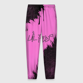 Мужские брюки 3D LIL PEEP: в городе Новоалтайск, 100% полиэстер | манжеты по низу, эластичный пояс регулируется шнурком, по бокам два кармана без застежек, внутренняя часть кармана из мелкой сетки | 3d | lil peep | исполнитель | лил | лого | логотип | музыка | надпись | певец | пип | реп