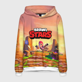 Мужская толстовка 3D с принтом Brawl Stars Colt в городе Новоалтайск, 100% полиэстер | двухслойный капюшон со шнурком для регулировки, мягкие манжеты на рукавах и по низу толстовки, спереди карман-кенгуру с мягким внутренним слоем. | bo | brawl | brock | bull | colt | dynamike | elprimo | jessie | leon | moba | nita | shelly | stars | бо | брок | булл | джесси | динамайк | кольт | леон | нита | шелли | эльпримо