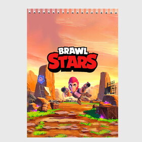 Скетчбук с принтом Brawl Stars Colt в городе Новоалтайск, 100% бумага
 | 48 листов, плотность листов — 100 г/м2, плотность картонной обложки — 250 г/м2. Листы скреплены сверху удобной пружинной спиралью | bo | brawl | brock | bull | colt | dynamike | elprimo | jessie | leon | moba | nita | shelly | stars | бо | брок | булл | джесси | динамайк | кольт | леон | нита | шелли | эльпримо