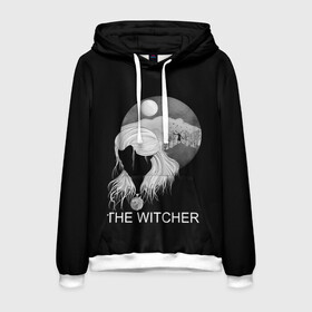 Мужская толстовка 3D с принтом The Witcher в городе Новоалтайск, 100% полиэстер | двухслойный капюшон со шнурком для регулировки, мягкие манжеты на рукавах и по низу толстовки, спереди карман-кенгуру с мягким внутренним слоем. | andrzej | cavill | ciri | geralt | henry | netflix | rivia | sapkowski | witcher | анджей | ведьмак | генри | геральт | йеннифэ | кавилл | лютик | ривия | сапковский | цири | цирилла