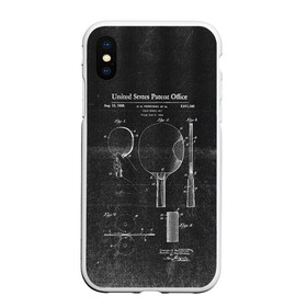 Чехол для iPhone XS Max матовый с принтом настольный теннис в городе Новоалтайск, Силикон | Область печати: задняя сторона чехла, без боковых панелей | ping pong | настольный теннис | пинг понг | спорт | теннис