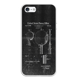 Чехол для iPhone 5/5S матовый с принтом настольный теннис в городе Новоалтайск, Силикон | Область печати: задняя сторона чехла, без боковых панелей | Тематика изображения на принте: ping pong | настольный теннис | пинг понг | спорт | теннис