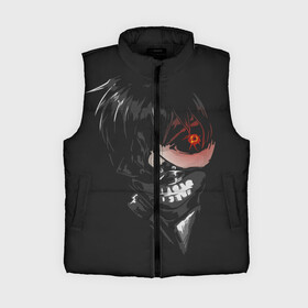 Женский жилет утепленный 3D с принтом Tokyo Ghoul в городе Новоалтайск,  |  | ccg | cover | ghoul | jack | kaneki | kureo | mado | tokyo | touka | unravel | гуль | канеки кен | куинкс | сёдзё | сова | токийский | ужасы | хайсе сасаки