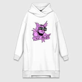 Платье-худи хлопок с принтом LIL PEEP в городе Новоалтайск,  |  | lil peep | lil prince | pink | зарубежная музыка | лил пип | маленький принц