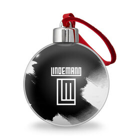 Ёлочный шар с принтом LINDEMANN в городе Новоалтайск, Пластик | Диаметр: 77 мм | industrial | metal | rammstein | till lindemann | альтернативный рок | германия | кристиан лоренц | музыка | немцы | оливер ридель | пауль ландерс | рихард круспе | рок | тилль линдеманн