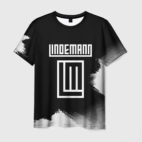 Мужская футболка 3D с принтом LINDEMANN в городе Новоалтайск, 100% полиэфир | прямой крой, круглый вырез горловины, длина до линии бедер | industrial | metal | rammstein | till lindemann | альтернативный рок | германия | кристиан лоренц | музыка | немцы | оливер ридель | пауль ландерс | рихард круспе | рок | тилль линдеманн