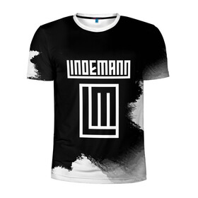 Мужская футболка 3D спортивная с принтом LINDEMANN в городе Новоалтайск, 100% полиэстер с улучшенными характеристиками | приталенный силуэт, круглая горловина, широкие плечи, сужается к линии бедра | industrial | metal | rammstein | till lindemann | альтернативный рок | германия | кристиан лоренц | музыка | немцы | оливер ридель | пауль ландерс | рихард круспе | рок | тилль линдеманн