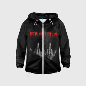 Детская ветровка 3D с принтом EMINEM | ЭМИНЕМ (Z) в городе Новоалтайск, 100% полиэстер | подол и капюшон оформлены резинкой с фиксаторами, по бокам два кармана без застежек, один потайной карман на груди | eminem | rap | зарубежный реп | реп | эминем