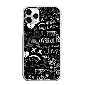 Чехол для iPhone 11 Pro Max матовый с принтом LIL PEEP LOGOBOMBING в городе Новоалтайск, Силикон |  | lil peep | lil prince | pink | зарубежная музыка | лил пип | маленький принц