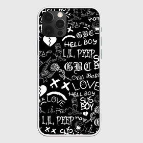 Чехол для iPhone 12 Pro Max с принтом LIL PEEP LOGOBOMBING в городе Новоалтайск, Силикон |  | Тематика изображения на принте: lil peep | lil prince | pink | зарубежная музыка | лил пип | маленький принц