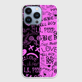 Чехол для iPhone 13 Pro с принтом LIL PEEP LOGOBOMBING BLACK PINK в городе Новоалтайск,  |  | Тематика изображения на принте: lil peep | lil prince | pink | зарубежная музыка | лил пип | маленький принц