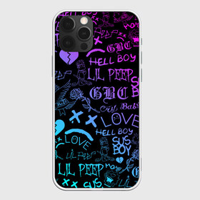 Чехол для iPhone 12 Pro Max с принтом LIL PEEP LOGOBOMBING в городе Новоалтайск, Силикон |  | Тематика изображения на принте: lil peep | lil prince | pink | зарубежная музыка | лил пип | маленький принц