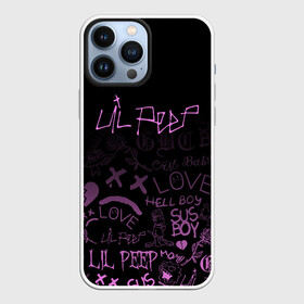 Чехол для iPhone 13 Pro Max с принтом LIL PEEP в городе Новоалтайск,  |  | lil peep | lil prince | pink | зарубежная музыка | лил пип | маленький принц