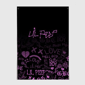 Постер с принтом LIL PEEP в городе Новоалтайск, 100% бумага
 | бумага, плотность 150 мг. Матовая, но за счет высокого коэффициента гладкости имеет небольшой блеск и дает на свету блики, но в отличии от глянцевой бумаги не покрыта лаком | lil peep | lil prince | pink | зарубежная музыка | лил пип | маленький принц