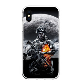 Чехол для iPhone XS Max матовый с принтом Battlefield в городе Новоалтайск, Силикон | Область печати: задняя сторона чехла, без боковых панелей | battlefield | ea digital illusions ce | special forces | батлфилд | поле боя | шутер