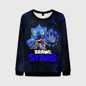Мужской свитшот 3D с принтом Brawl Stars Blue Hex в городе Новоалтайск, 100% полиэстер с мягким внутренним слоем | круглый вырез горловины, мягкая резинка на манжетах и поясе, свободная посадка по фигуре | brawl | brawl st | brawl stars | colt | dynamike | game | hex | leon | logo | mobo | poco | shelly | stars | бравл | динамайк | игра | игры | кольт | леон | лого | мобильные игры | надпись | поко | старс | шелли