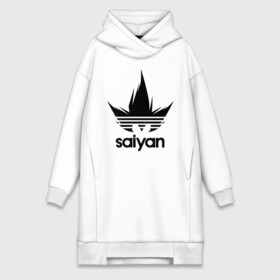 Платье-худи хлопок с принтом Saiyan в городе Новоалтайск,  |  | adidas | logo | manga | training | абибас | адидас | брутальный | воин | герой | главный | жемчуг | зарядка | из | кавай | копия | крутой | кулак | лицо | м | малыш | манга | мастер | милый | мотивация | надпись | облако