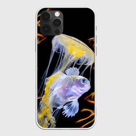Чехол для iPhone 12 Pro Max с принтом медуза в городе Новоалтайск, Силикон |  | fish | sea | водоросли | майки с морем | майки с прикольными рыбками | майки с рыбками | медуза | море | морская рыба | морские картинки | морские фото | прикольные рыбки | рыба | рыбка | рыбки