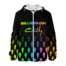 Мужская куртка 3D с принтом BILLIE EILISH | БИЛЛИ АЙЛИШ (Z) в городе Новоалтайск, ткань верха — 100% полиэстер, подклад — флис | прямой крой, подол и капюшон оформлены резинкой с фиксаторами, два кармана без застежек по бокам, один большой потайной карман на груди. Карман на груди застегивается на липучку | be | billie | billie eilish | blohsh | ghoul | билли | билли айлиш