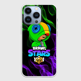 Чехол для iPhone 13 Pro с принтом BRAWL STARS LEON в городе Новоалтайск,  |  | Тематика изображения на принте: bibi | brawl stars | crow | el brown | leon | leon shark | max | sally leon | shark | stars | werewolf | акула | биби | ворон | леон | оборотень
